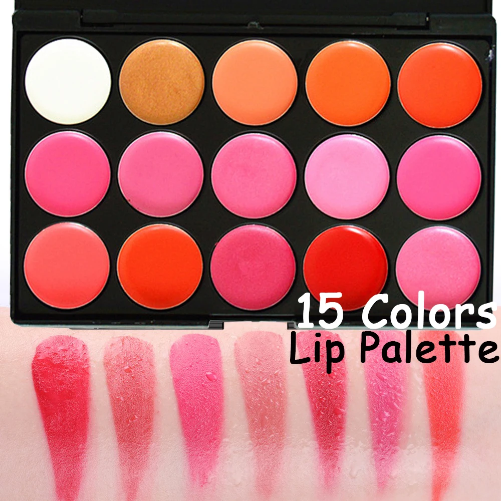 Водонепроницаемый стойкий пигмент для губ 15 цветов| |