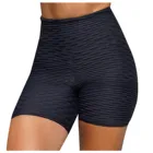 Высокая Талия спортивной одежды шорты Для женщин пуш-ап стрейч Фитнес мнется байкерские шорты Фитнес леггинсы однотонные Шорты плавки