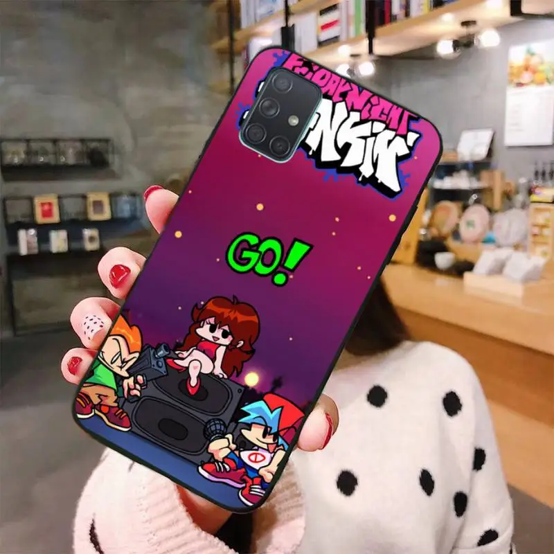 hot game friday night funkin phone case for samsung galaxy a52 a21s a02s a12 a31 a81 a10 a30 a32 a50 a80 a71 a51 5g free global shipping
