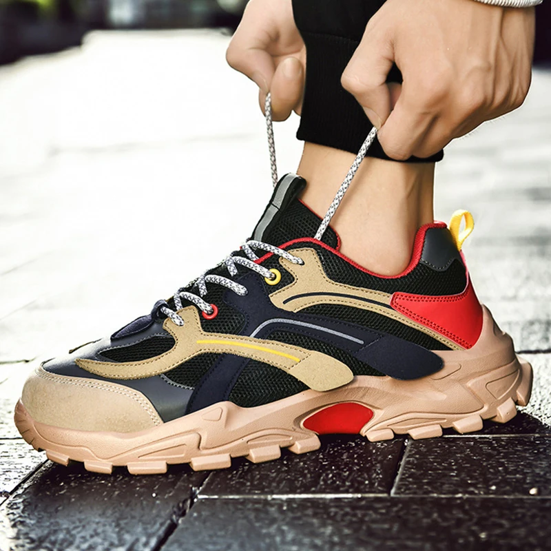 Кроссовки мужские легкие дышащие повседневная спортивная обувь плоская подошва