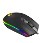 RGB подсветка игровая мышь 1600 DPI портативная эргономичная 4 кнопки оптическая USB Проводная мышь для LOL DOTA игровой плеер ПК ноутбук