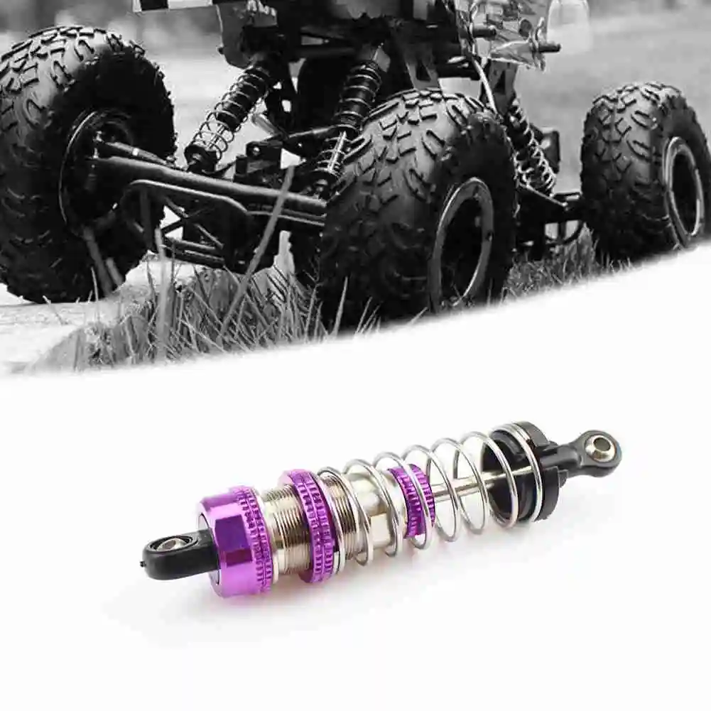 

124019-1837 Long Rear Shock Absorber Purple Remote Control Car Model Original Parts For Weili 124019 RC Car