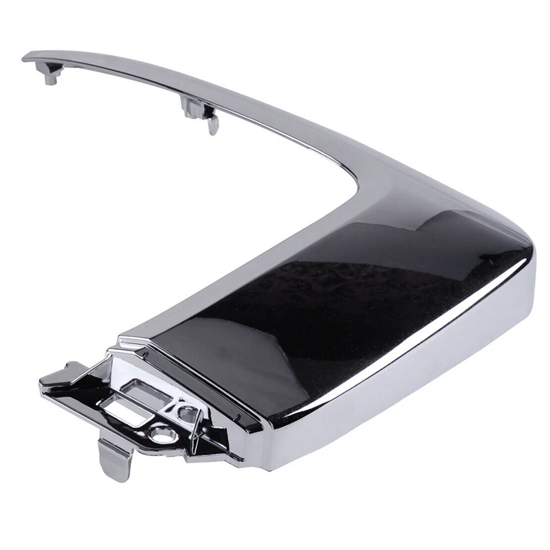 Хромированная накладка на передний бампер декоративные полосы для Mitsubishi Outlander 2016