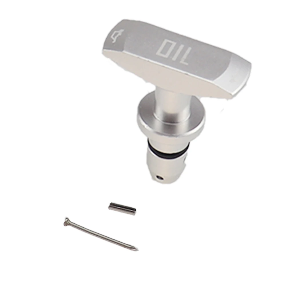 

Автомобильный Универсальный Масляный щуп, ручка для моторного масла, алюминиевая заготовка, для замены автомобиля, украшение для модификации