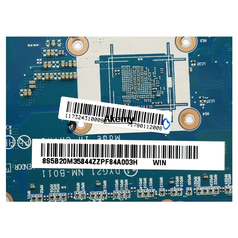 

NM-B011 Laptop motherboard For Lenovo YOGA 710-11IKB original mainboard 8G-RAM I5-7Y54