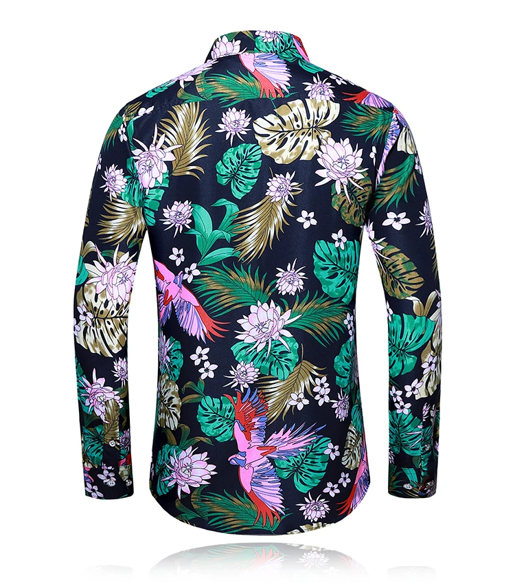 6XL 7XL повседневная мужская рубашка, осень, Новое поступление, индивидуальная, с принтом, с длинным рукавом, рубашки для мужчин, s, модная, большой размер, деловая, Офисная рубашка