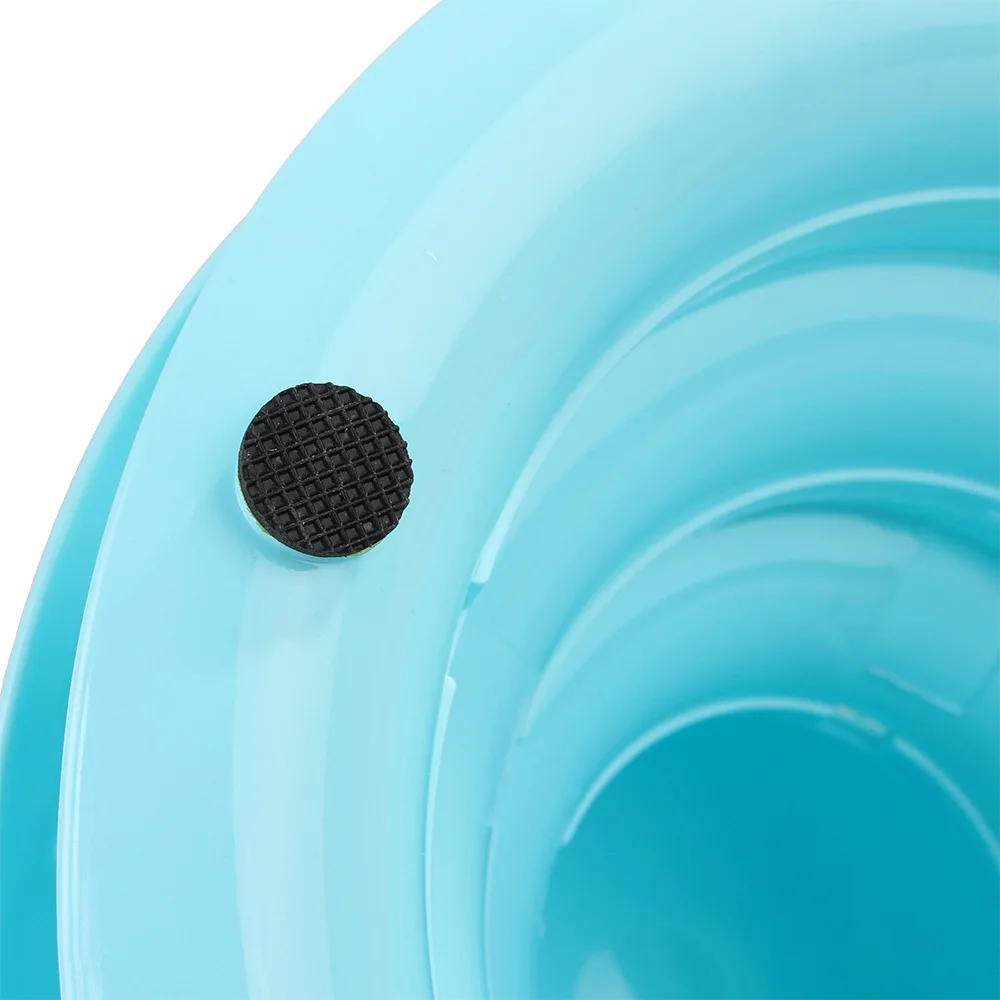 Трехуровневая игрушка для кошек башни треки ролик с шестью цветными шариками