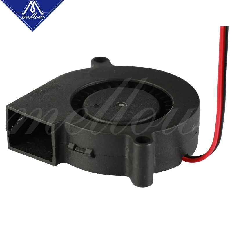 

3D Printer Fan 5015 12V 24V 0.15A Sleeve Bearing Brushless Fan centrifugal for Reprap i3 DC Cooling Fan Turbo fan 5015S