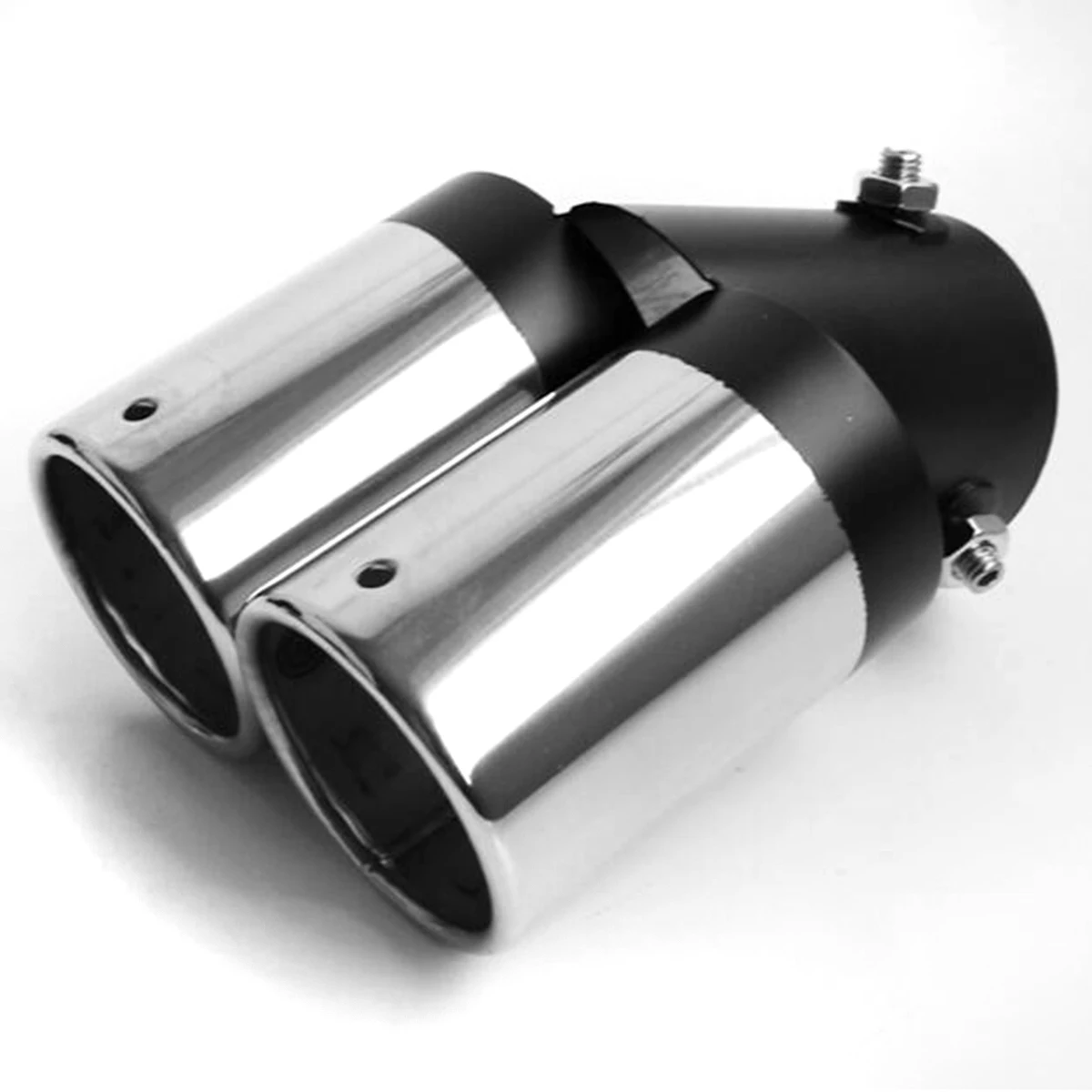 Автомобильный Круглый глушитель выхлопной трубы из нержавеющей стали |