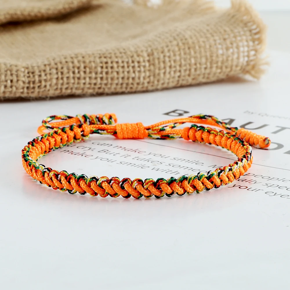 Очаровательный плетеный браслет с китайскими змеиными узлами для мужчин и