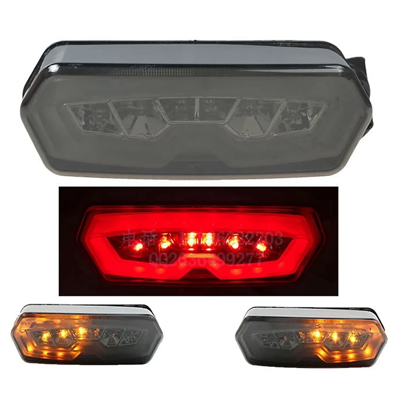 

Тормозная лампа мотоцикла свет, светодиодные задние фонари заднего задних фонарей, фонарей указателей повтора сигнала стоп-сигналов для ...