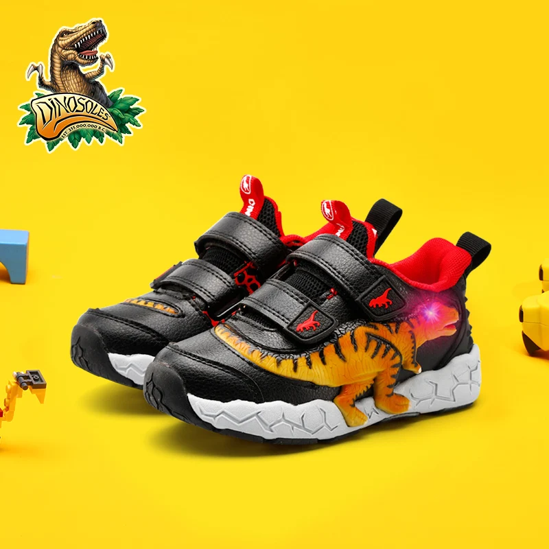 Кроссовки Детские кожаные блестящие с светильник кой 4-5 дюймов | Мать и ребенок