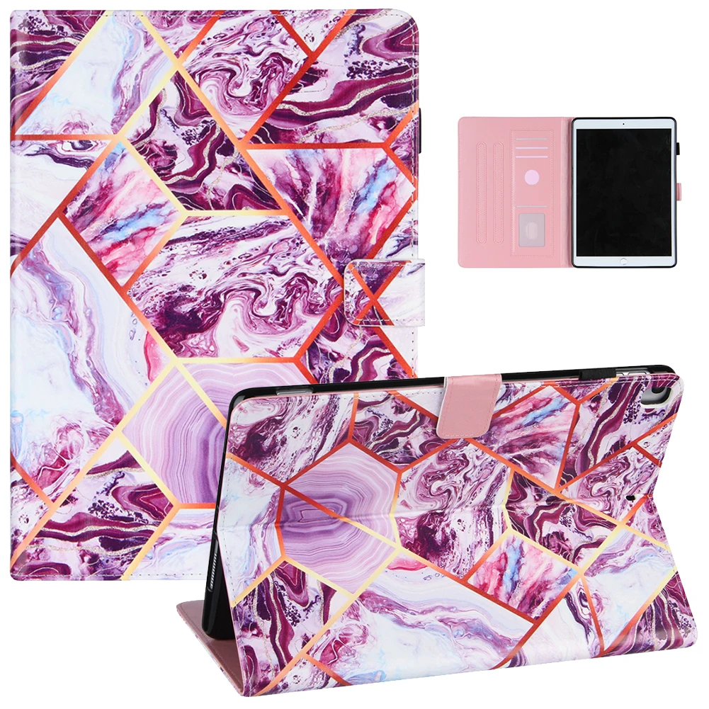 

Чехол для планшета 7 и 8 поколения, с мраморным принтом