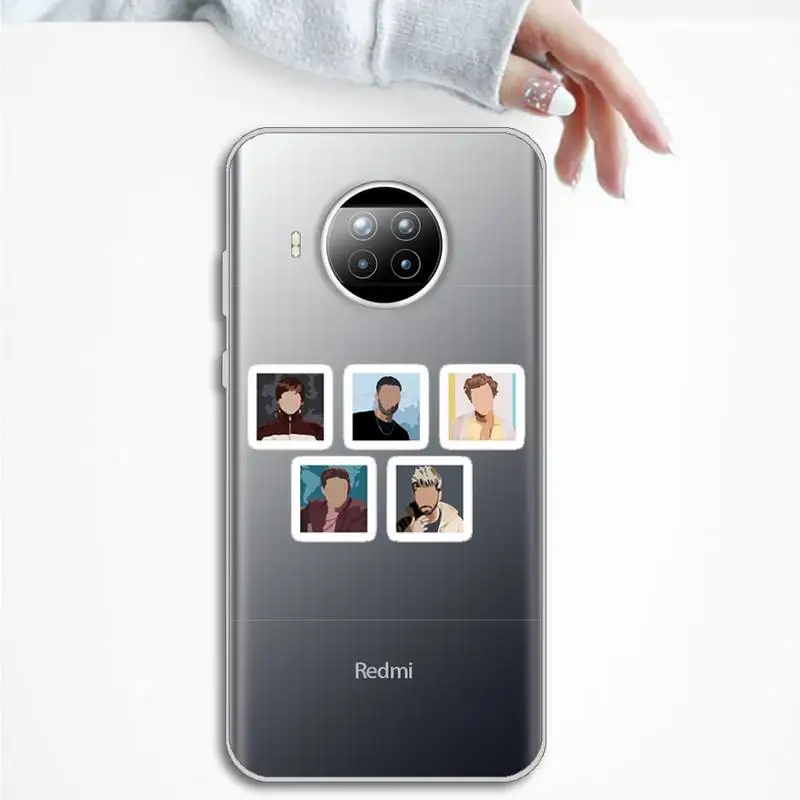 

One Direction Louis Tomlinson Always You Clear Phone Cases Transparent Clear for Xiaomi Redmi note 10 t 8 9 pro lite 11