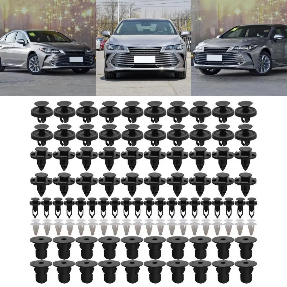 

100Pcs/Set High-quality Bumper Rivet Portable Mini Push Pin Fender Rivet