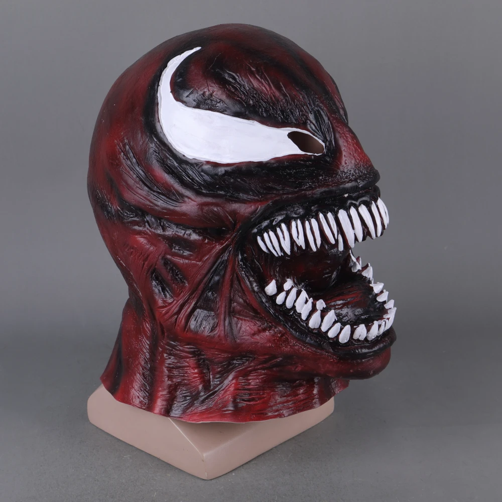 Маска на голову Venom 2 карнидж резня Эдвард Брок супергерой | Тематическая одежда и