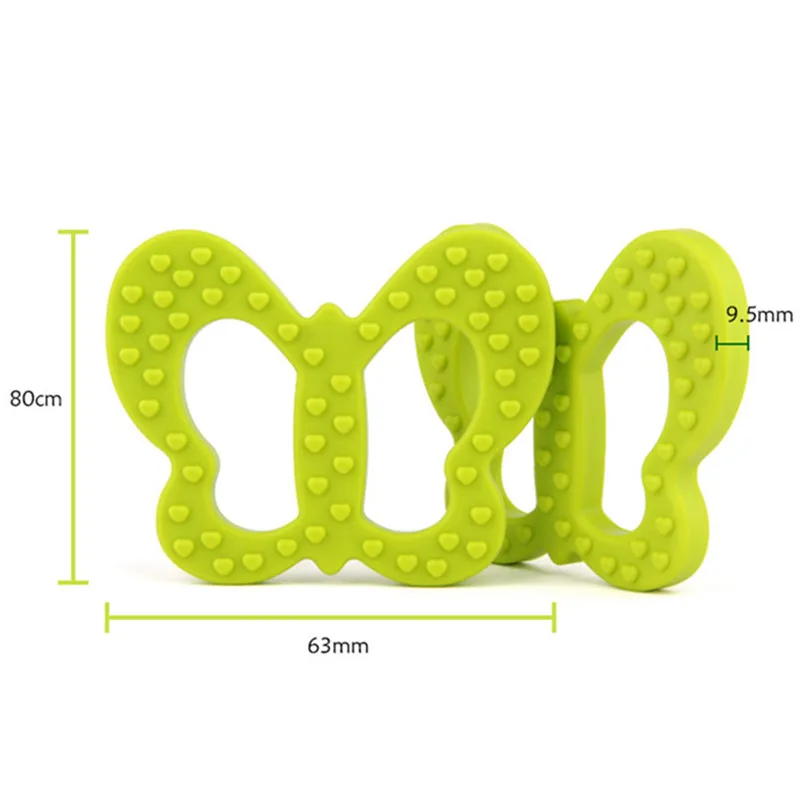 10 шт. силиконовые подвески в виде бабочек | Мать и ребенок