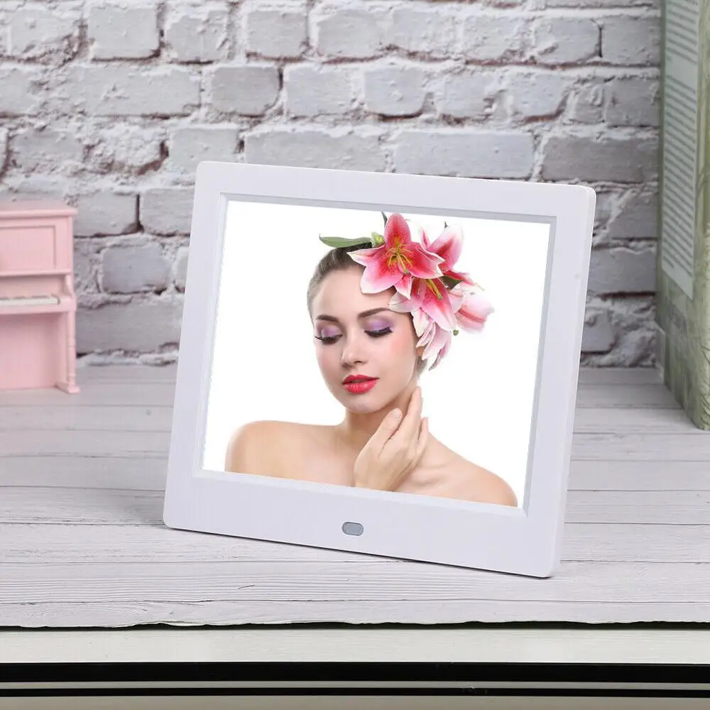 Цифровая светодиодная фоторамка 8 светодиодный электронный альбом 1024*768 с