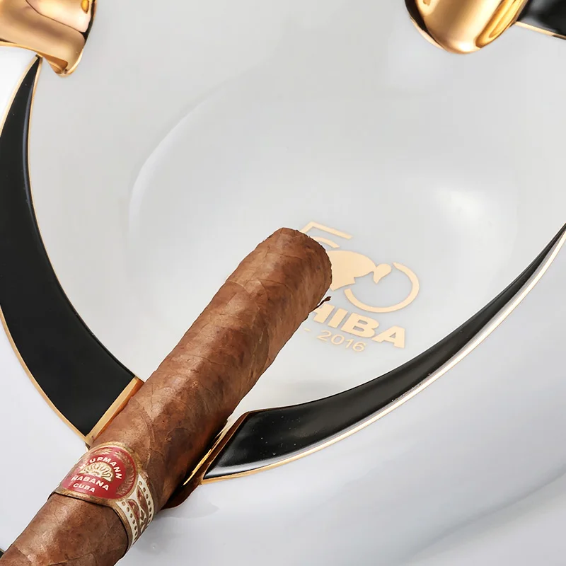 Пепельница для сигар керамическая европейская гостиной украшение большая