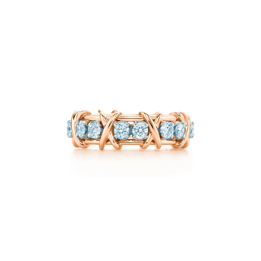 

Anniversary hot hot style lovers cross ring