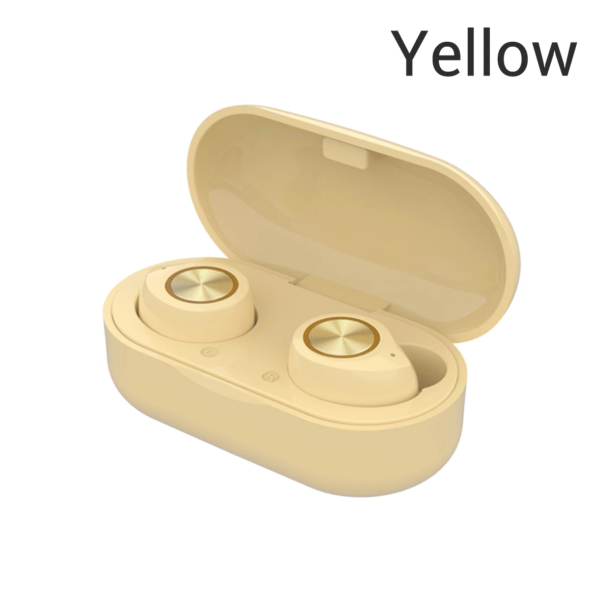 yellow TWS Bluetooth 5,0 наушники для смартфона стерео объемная Беспроводная Bluetooth гарнитура для iPhone Xiaomi samsung модная гарнитура - Цвет: yellow