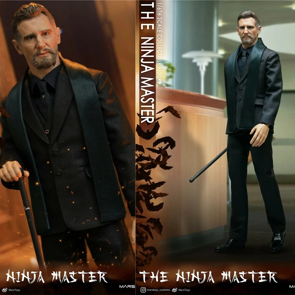 

Mars Toys 1:6 MAT003 Liam Neeson Head Sculpt and Clothes Set Fit 12" Figure Body In Stock