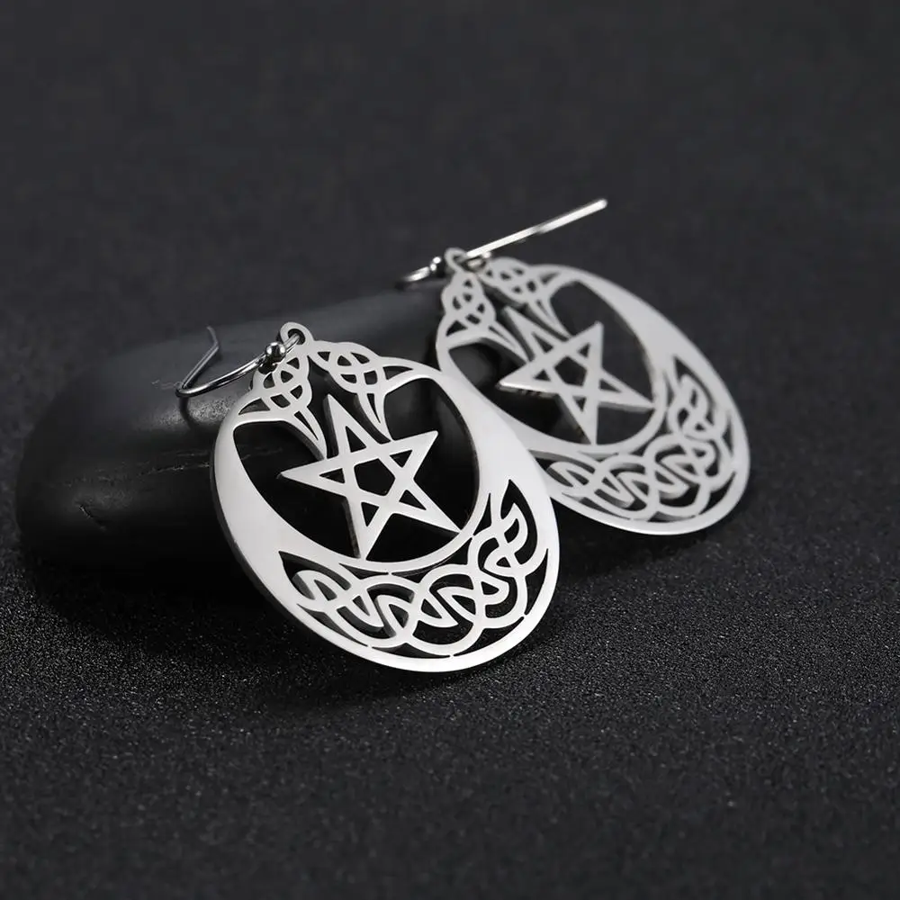 My Shape готические большие серьги кольца Ирландское искусство свадебные из