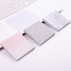 Креативные мраморные бумажные блокноты для записей, блокноты, Симпатичные клейкие заметки, размещение заметок, корейские канцелярские принадлежности, офисные и школьные принадлежности