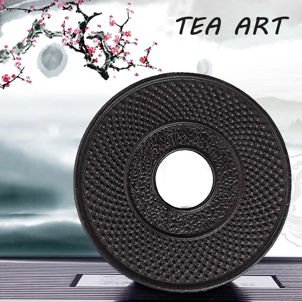 

Cast Iron Trivet Stand Heat Resistant Pot Pan Insulation Teapot Mats Trivet Pad Coaster Teaware Tea Accessories Kitchen Teaware