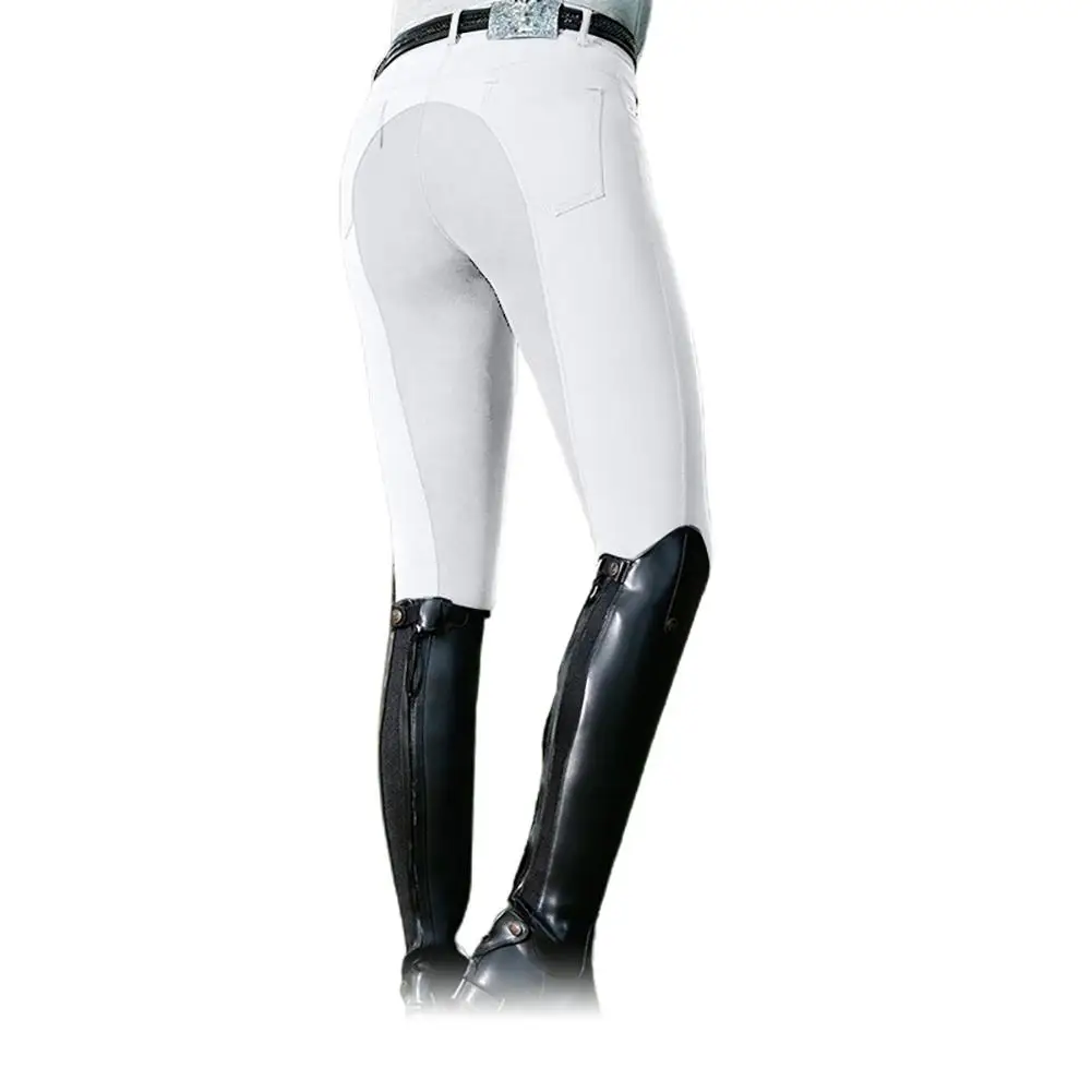 

Women Fashion High Waist Elastic Equestrian Pants Horse Racing Skinny Trousers