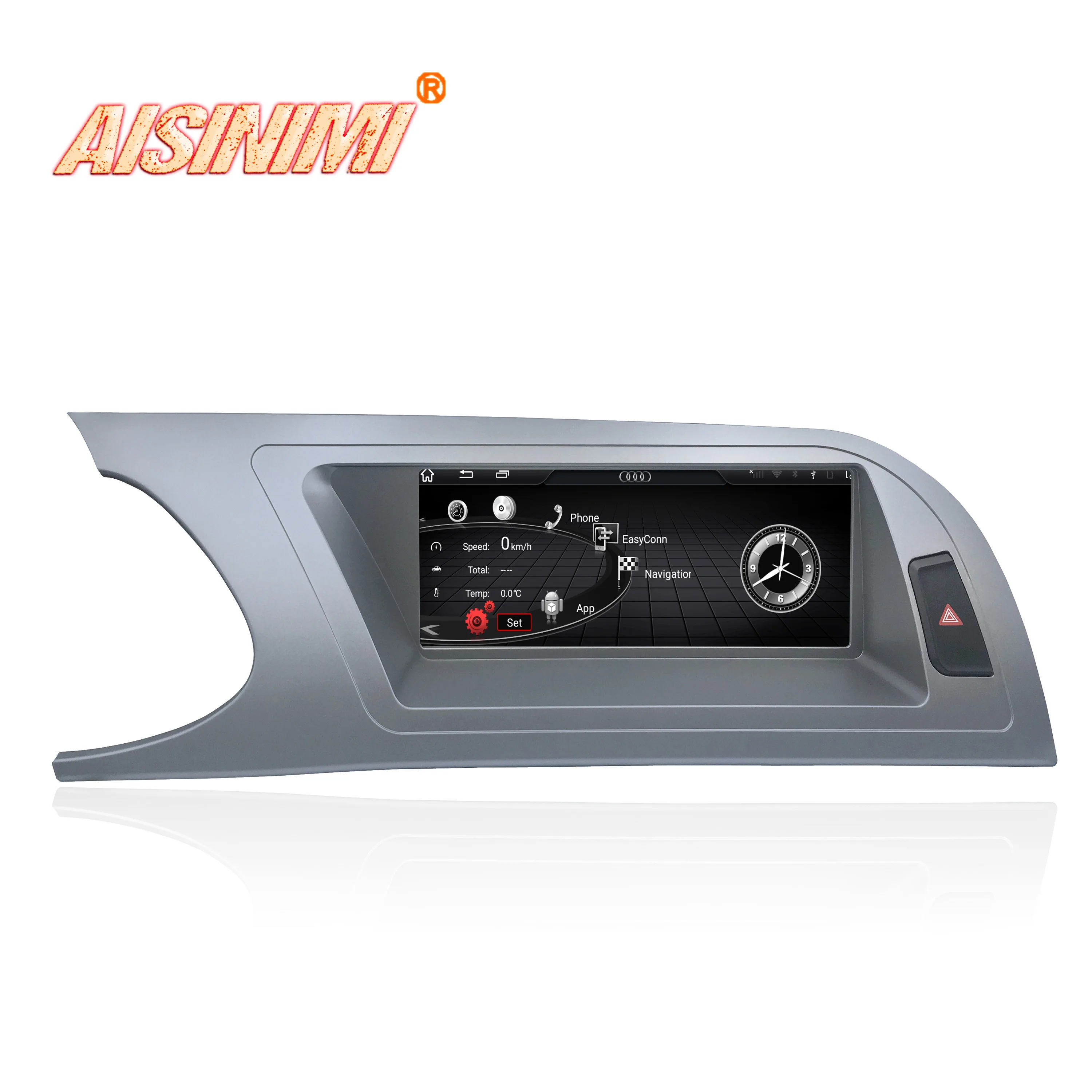 Автомобильный Dvd-плеер AISINIMI Android 9 0 для Audi A4 A4L (2009-2012) дисплей монитора аудио gps