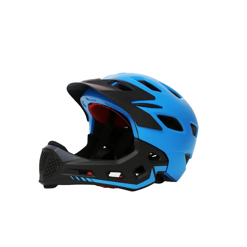 Kids Off-road helmet mtb full face Helmet Scooter full-face helmets Removable Safety Cap snowboard kids cycling |