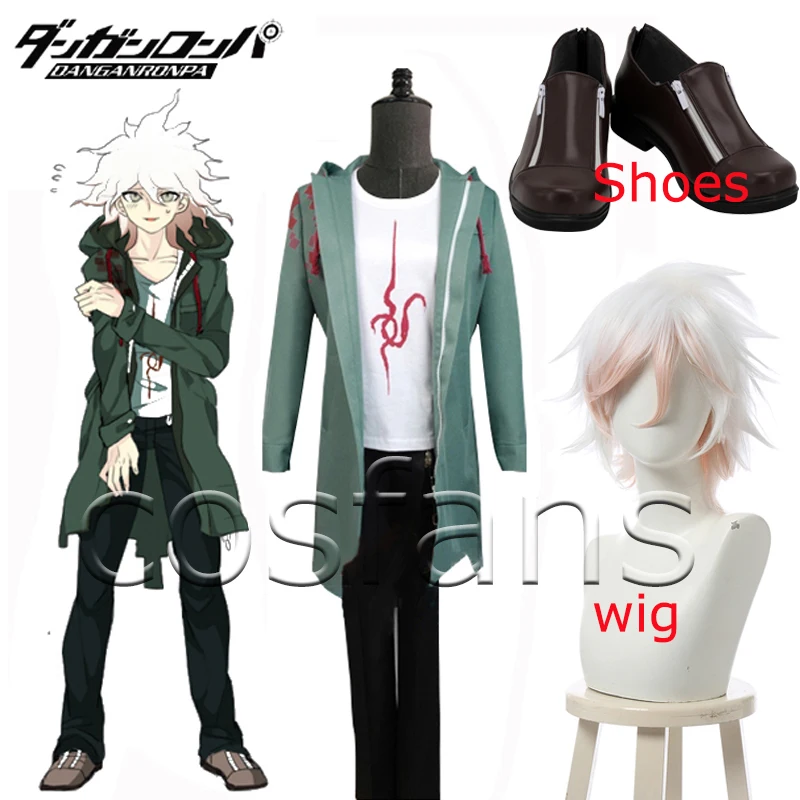 Куртка Аниме Super Dangan Ronpa 2, куртка для Хэллоуина, для женщин и мужчин, плащ, костюм для косплея