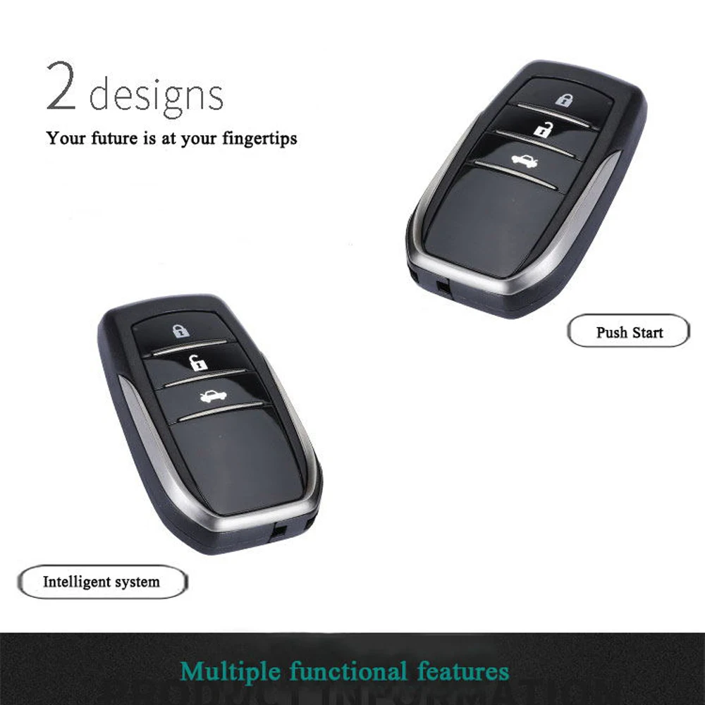 12V Автомобильная сигнализация Пассивный Автозапуск дистанционного запуска/остановки двигателя Системы центрального замка двигателя автомобиля кнопка старт/стоп автомобильной PKE