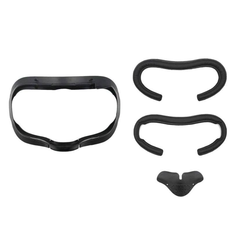 

VR Facial Interface & Foam Cover Pad Anti-Leakage Nose Pad Replacement Set for Oculus Rift ( Only Work for Rift CV1)