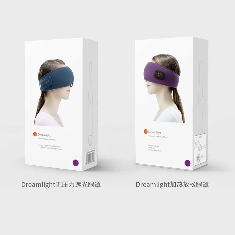 

Youpin Sleep Mask Natural Sleeping Eye Mask Eyeshade Shading Eye Patch Smart Warmth Soft Portable Blindfold For Travel Eyepatch