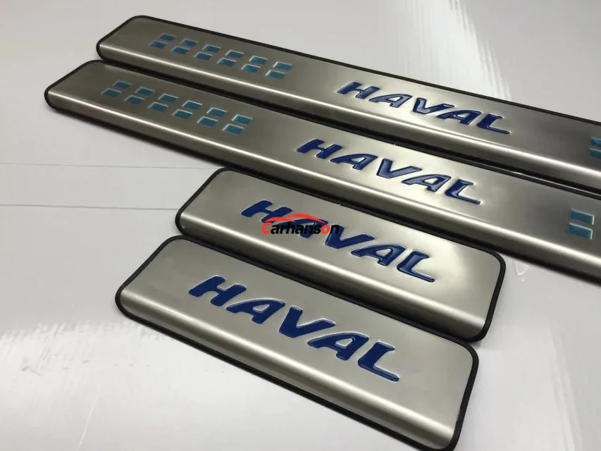 Накладка на порог двери из нержавеющей стали для Haval Hover H6 Coupe Защитная Наклейка