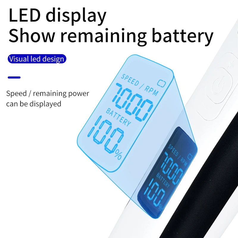 

Kemei-5092 Professional Digital Hair Trimmer Rechargeable Electric Hair Clipper Men's Hair Clipper Adjustable Ceramic Blade