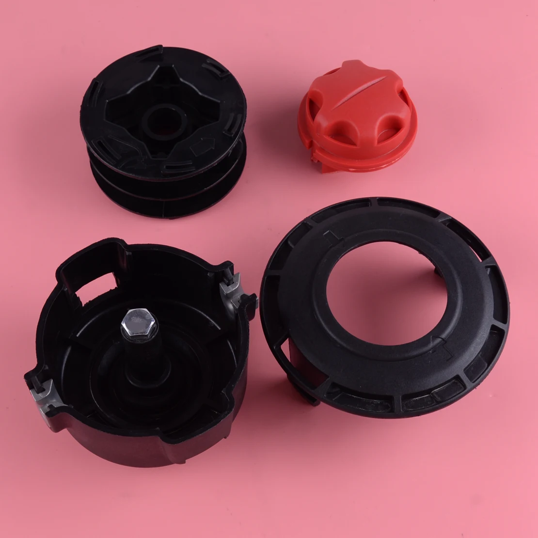LETAOSK 4pcs 308923014 120950010 Easy Reel String Trimmer Head Cover Kit Fit For Toro 51975 51955 51954 51974 51976 51977 51988
