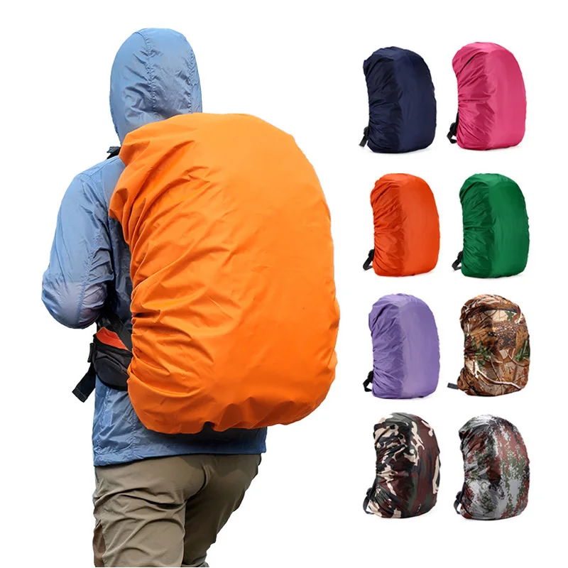 

45L Rain Cover Backpack Waterproof Dustproof Sport Bag Cover Outdoor Travel Hiking Climbing Rucksack Rainproof Cover