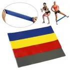 Эластичная резинка, 4 цвета, для тренировок, фитнеса, пилатеса, тренажерного зала