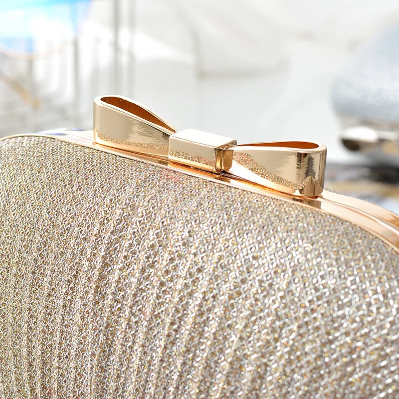 Серебристая вечерняя сумка женские сумки свадебные блестящие сумочки клатчи с