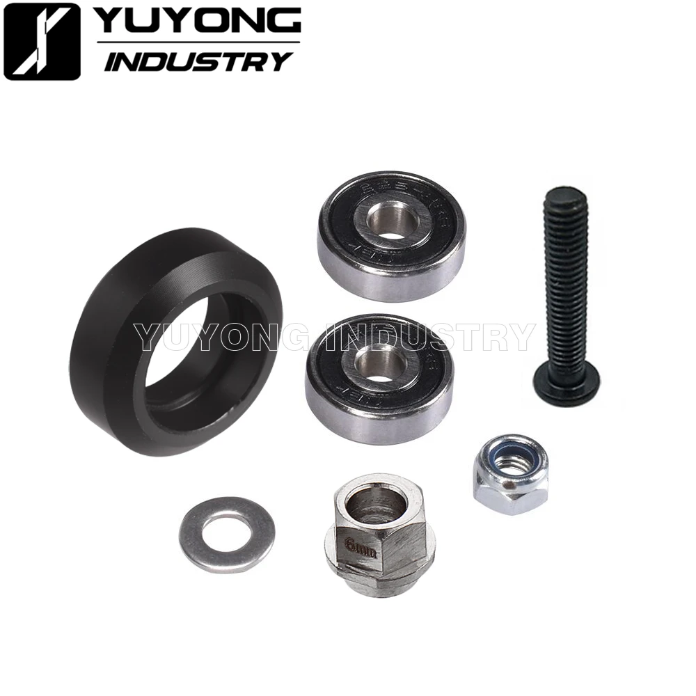 Регулируемая Точная CNC delrin solid v комплекты колес с эксцентриковыми Проставками