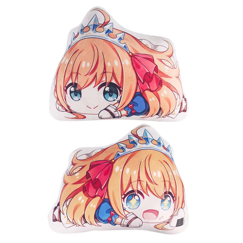 Anime Princess Connect Re Dive Kyaru Kokoro Plush Pillow Double Print Cosplay Cartoon Costume Accessories |