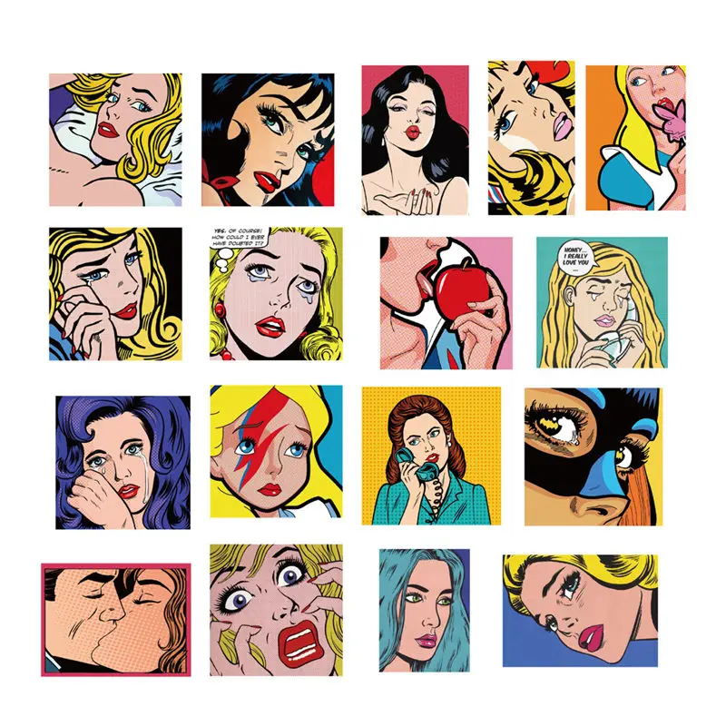 100 шт. водостойкие Стикеры для скейтборда гитары чемодана ноутбука велосипеда