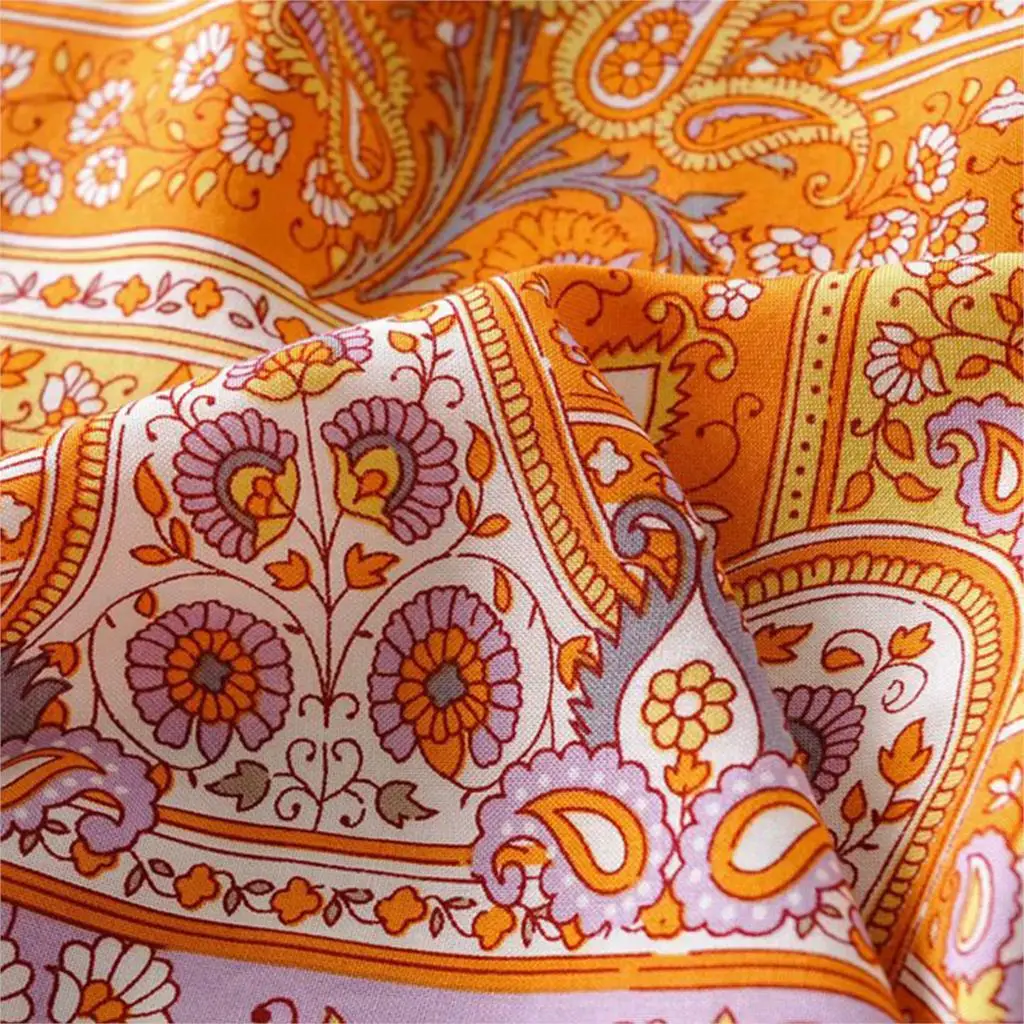 Комбинезон женский с открытыми плечами и цветочным принтом высокой талией