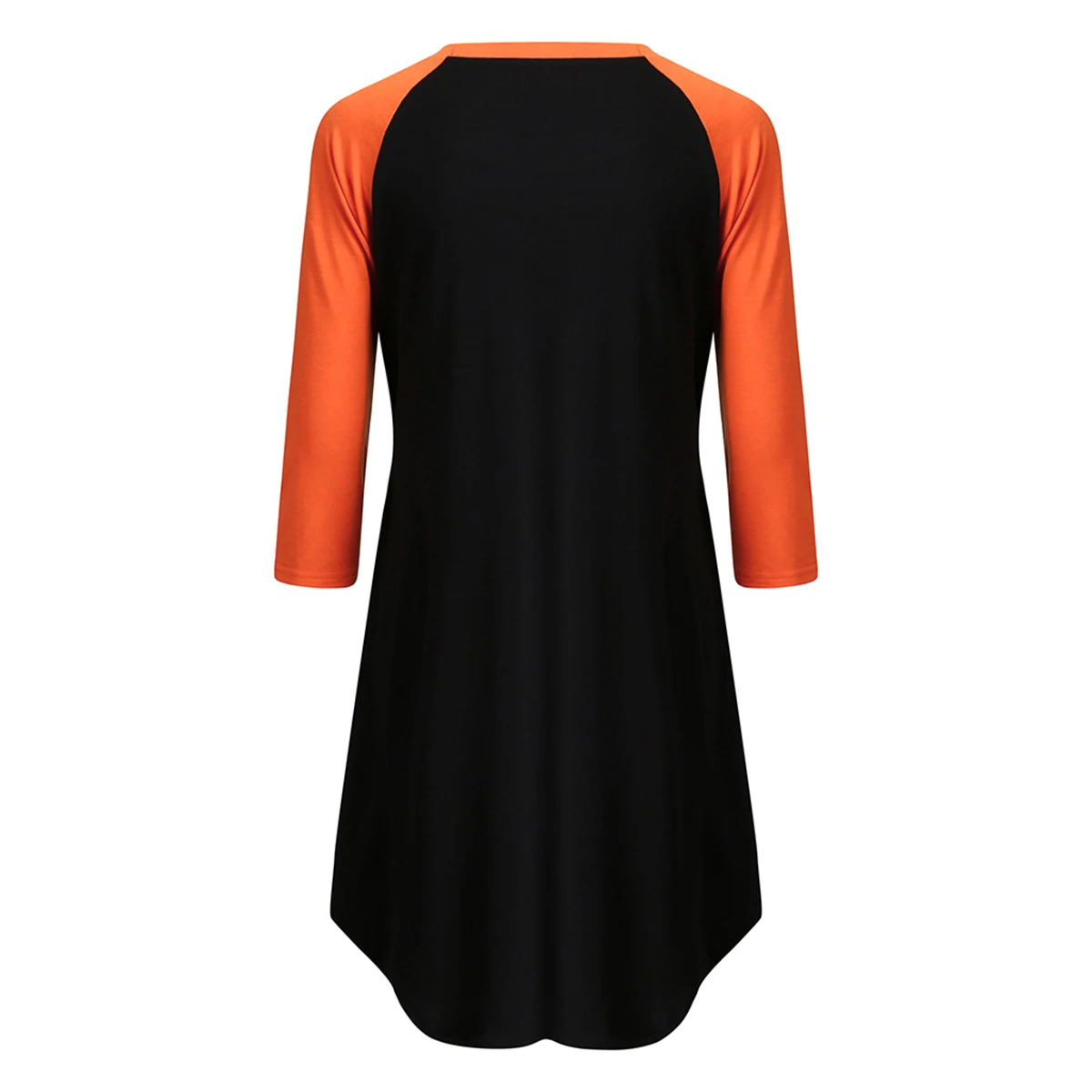 Женское Повседневное платье для беременных Хэллоуин принт дьявола девять точек