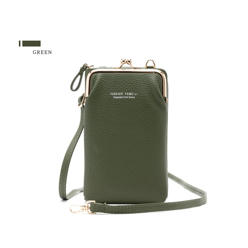 

Multi-function Massenger Bag Fashion Women Girl Purse Clutch Phone Wallet ID Card One-shoulder Bags Adjusted Band Handbags