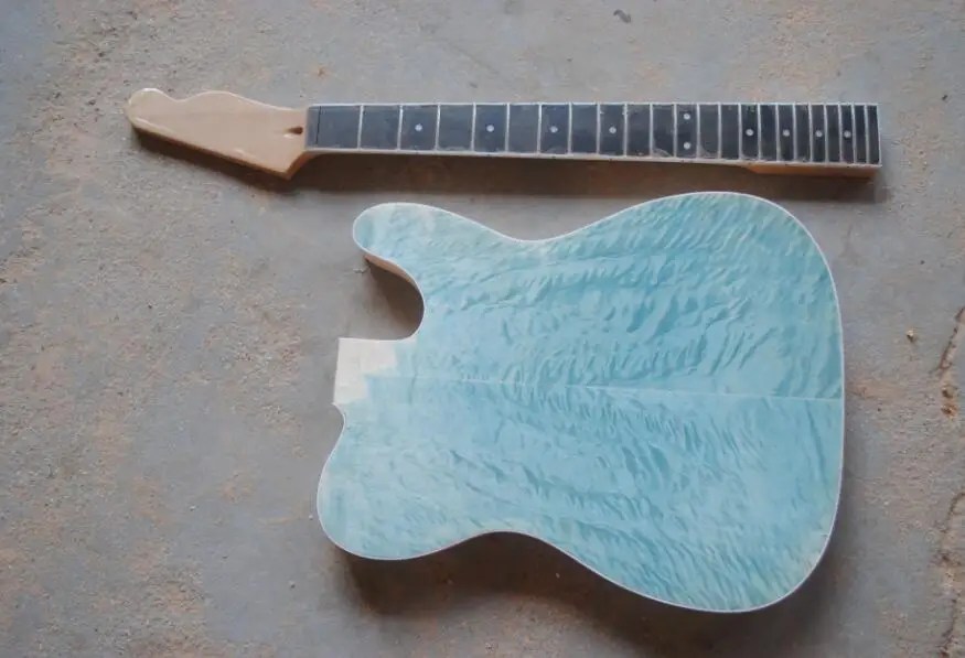 Разобранная гитара набор гитарная вязка для тела diy Гитарный комплект клен грифа