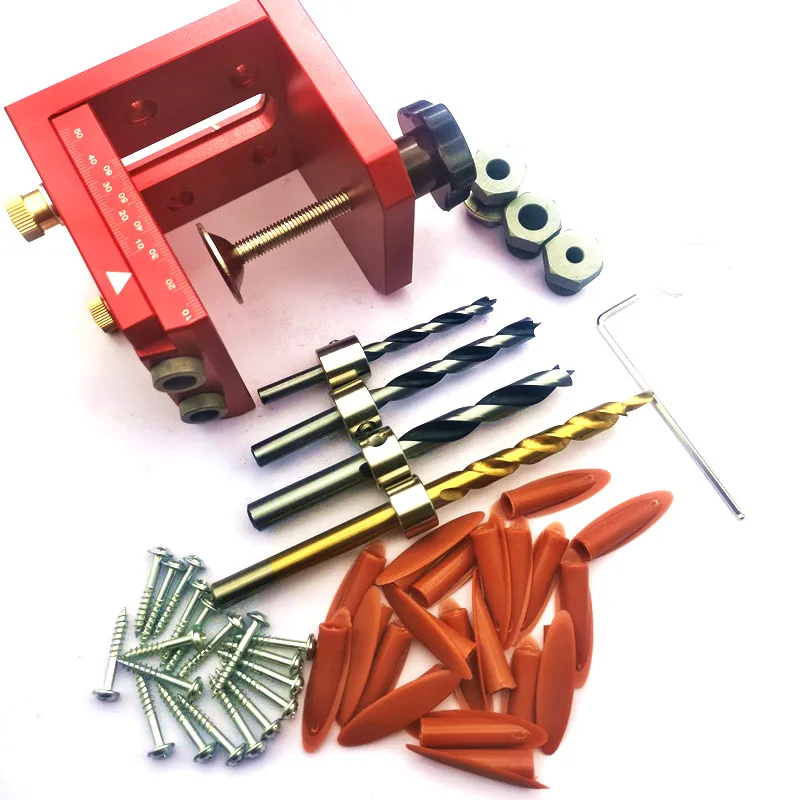 Новая направляющая для сверления карманных отверстий дюбеля столярные рабочие